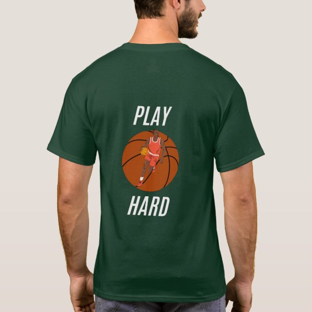 Camiseta T-Shirt de Basquete (Verso)