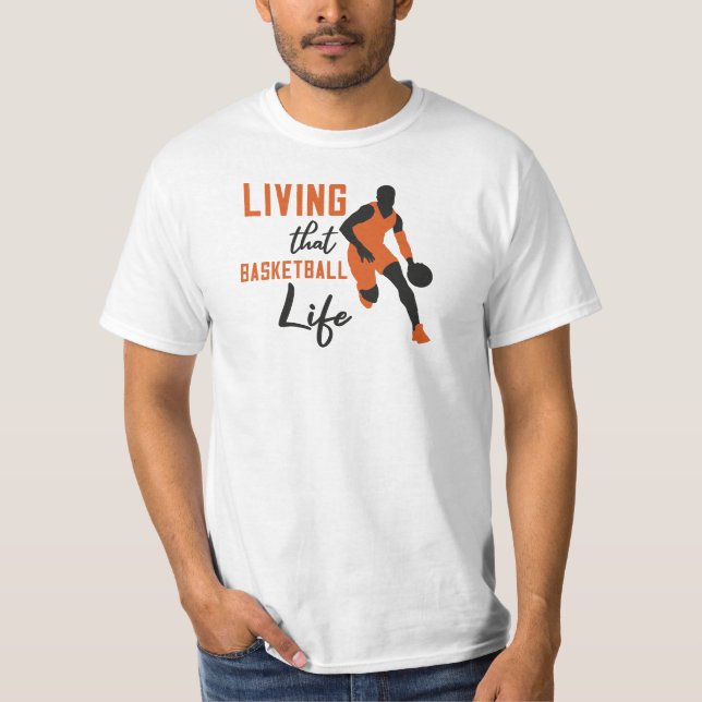 Camiseta T-Shirt de Basquete (Frente)