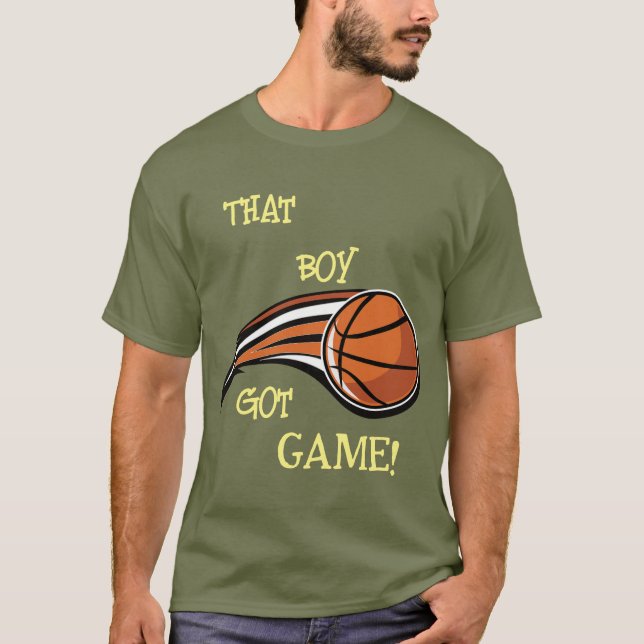 Camiseta T-Shirt de Basquete (Frente)