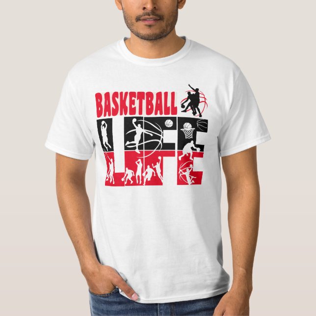 Camiseta T-Shirt de Basquete (Frente)