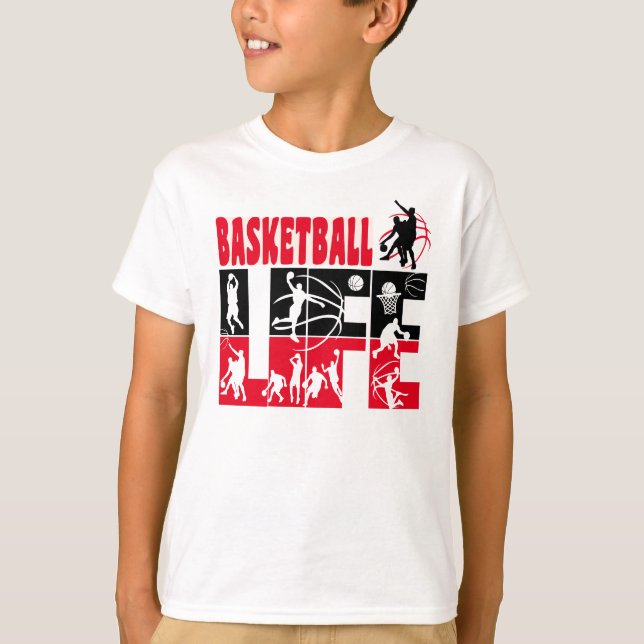 Camiseta T-Shirt de Basquete (Frente)