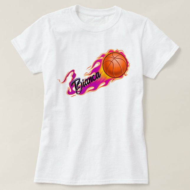 Camiseta T-Shirt de Basquete (Frente do Design)
