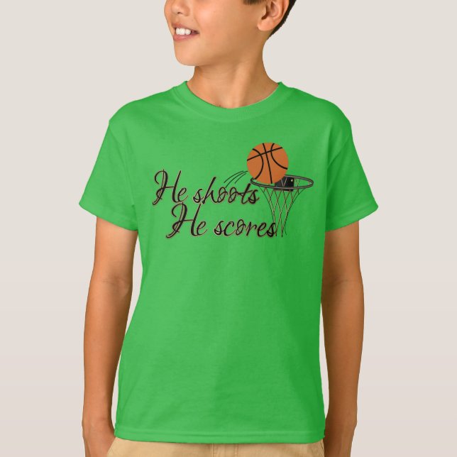 Camiseta T-Shirt De Basquete (Frente)