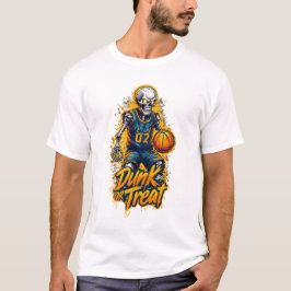 Camiseta T-Shirt de basquete - Dunk ou Treat - Halloween!