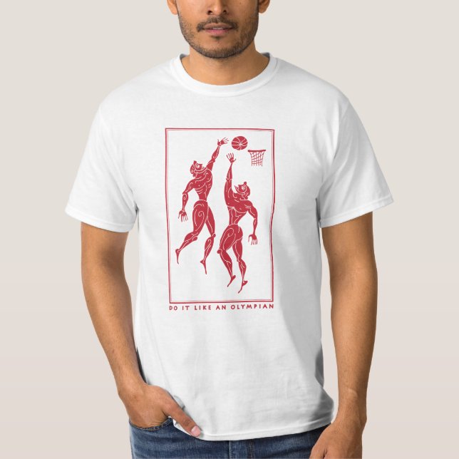 Camiseta T-Shirt de Basquete Olímpico (Frente)