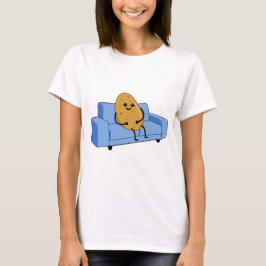 Camiseta T-Shirt De Batata De Corte