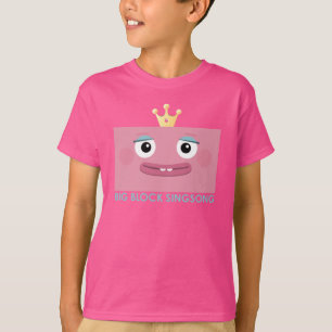 Camiseta T-shirt de BBSS da princesa Miúdo