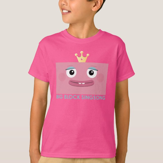 Camiseta T-shirt de BBSS da princesa Miúdo (Frente)