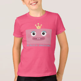 Camiseta T-shirt de BBSS da princesa Miúdo