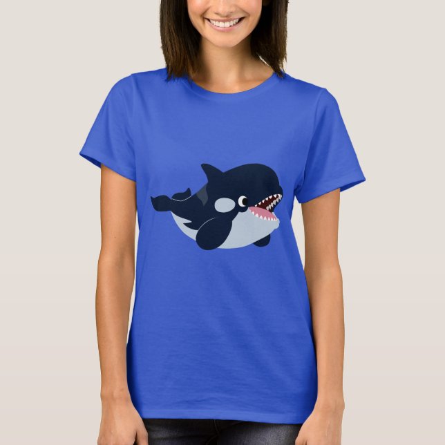 Camiseta T-Shirt de Bebê Orca (Frente)