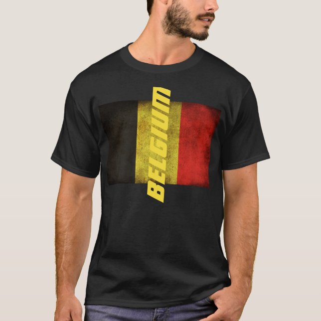Camiseta T-shirt de Bélgica (Frente)
