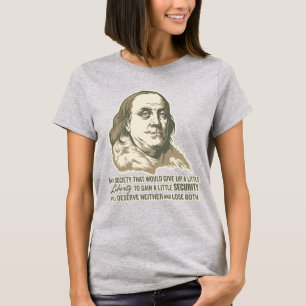 Camiseta T-shirt de Ben Franklin