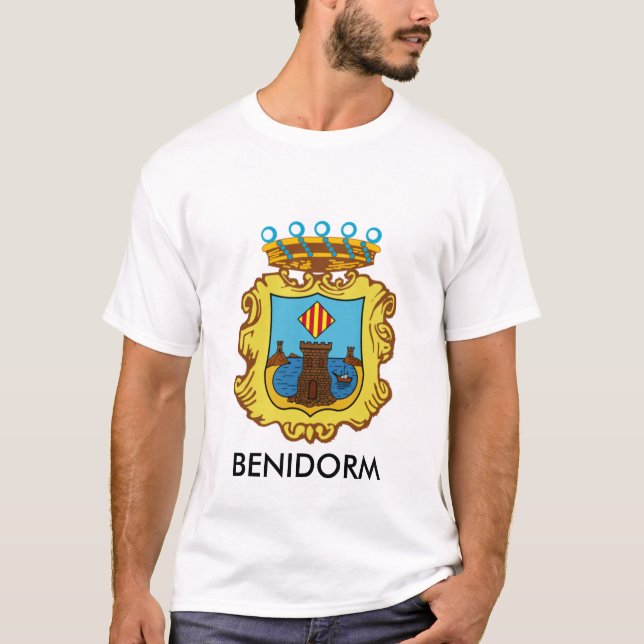 Camiseta T-shirt de Benidorm (espanha) (Frente)