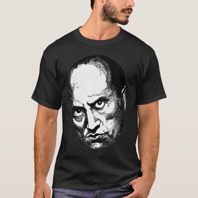Camiseta T-shirt de Benito Mussolini (Frente)