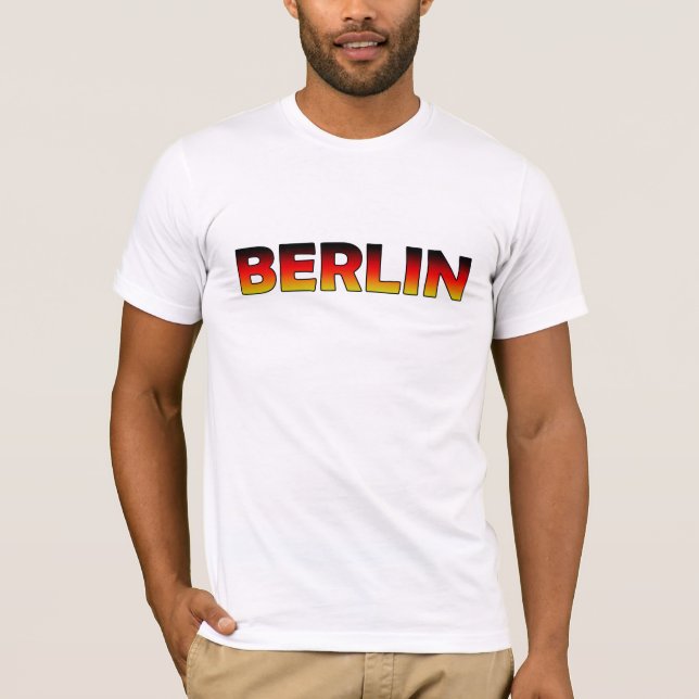 Camiseta T-shirt de Berlim (Frente)