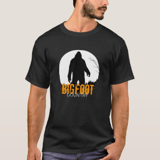 Camiseta T-shirt de Bigfoot dos homens