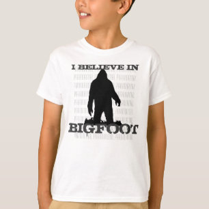 Camiseta T-shirt de Bigfoot dos miúdos