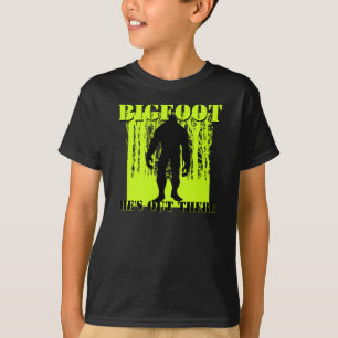 Camiseta T-shirt de Bigfoot dos miúdos