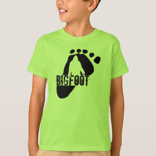 Camiseta T-shirt de Bigfoot dos miúdos