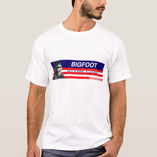 Camiseta T-shirt de BigfootForPrez