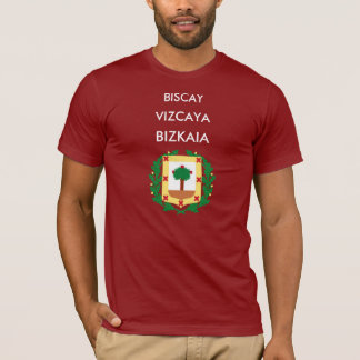 Camiseta T-shirt de Biscaia Vizcaya Biskaia