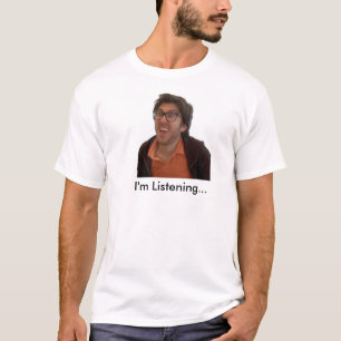 Camiseta T-shirt de Bloomenfeld do Amir: Eu estou escutando