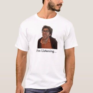 Camiseta T-shirt de Bloomenfeld do Amir: Eu estou escutando