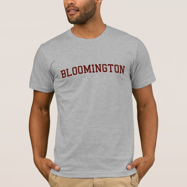 Camiseta T-shirt de Bloomington (Frente)