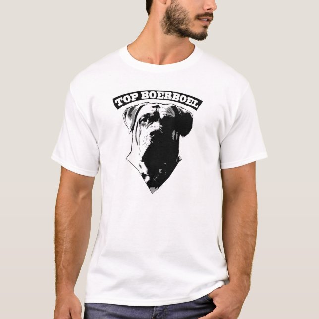 Camiseta T-shirt de Boerboel (Frente)
