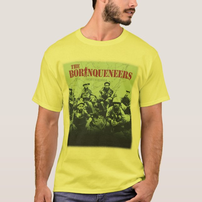 Camiseta T-shirt de Borinqueneers (Frente)