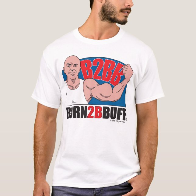 Camiseta T-shirt de Born2BBuff (Frente)