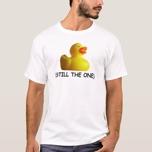 Camiseta T-shirt de borracha de Duckie (ainda esse) (Frente)