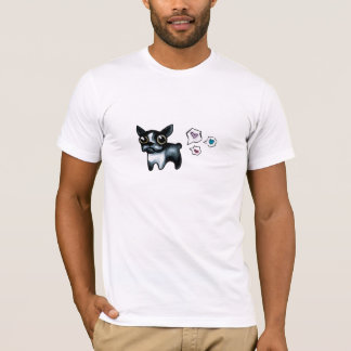 Camiseta T-shirt de Boston Terrier do amor