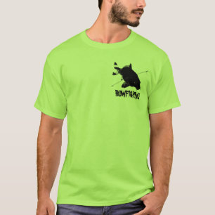 Camiseta T-shirt de Bowfishing da carpa - deixe seu Pólo e