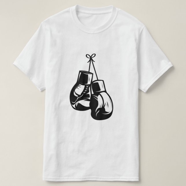 Camiseta t-shirt de boxe (Frente do Design)