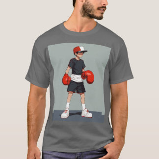 CAMISETA T-SHIRT DE BOXE DE HOMENS
