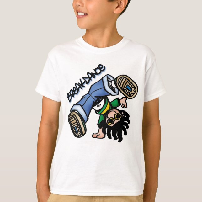Camiseta T-shirt de Breakdance (Frente)