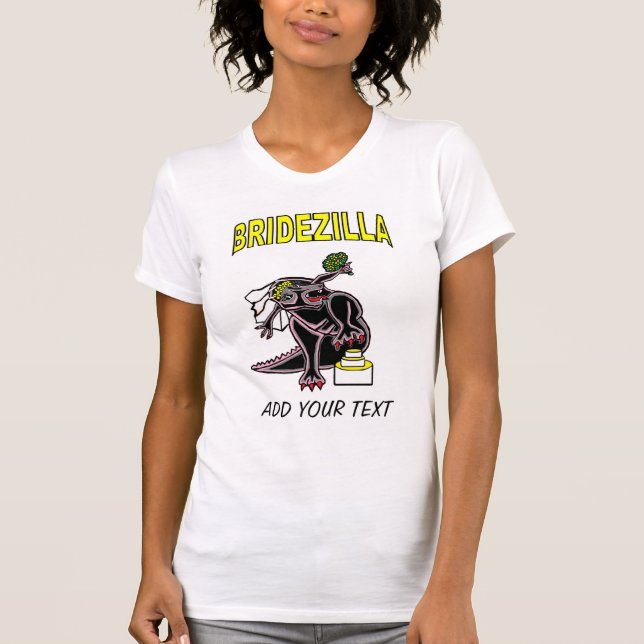 Camiseta T-shirt de Bridezilla (Frente)