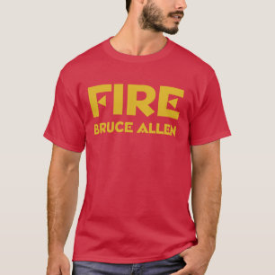 Camiseta T-shirt de Bruce Allen do fogo