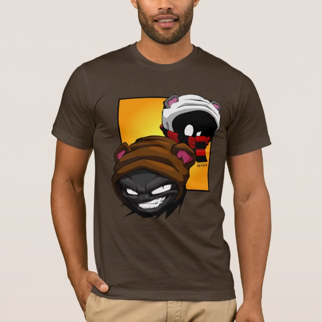 Camiseta T-shirt de Brunzy e de Grimz (Frente)