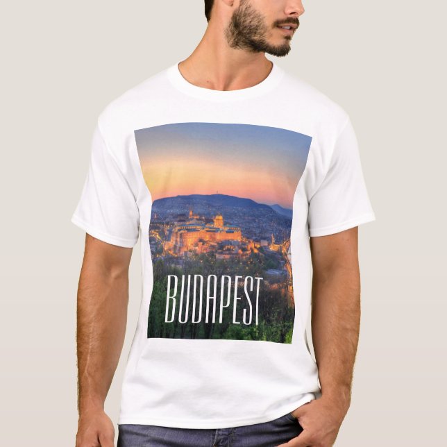 Camiseta T-shirt de Budapest (Frente)