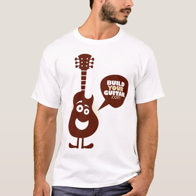 Camiseta t-shirt de BUILDYOURGUITAR.com (Frente)