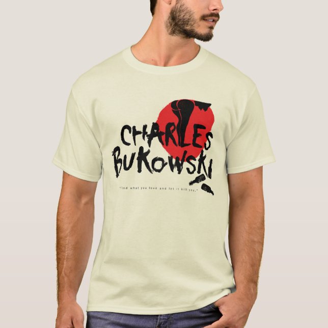 Camiseta T-shirt de Bukowski (Frente)
