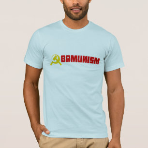 Camiseta T-shirt de Bumpersticker - de Obamunism