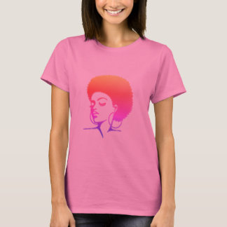 Camiseta T-Shirt de Cabelo Natural