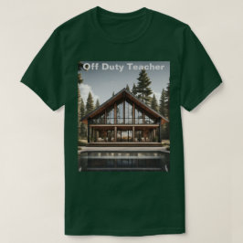 Camiseta T-Shirt De Cabina De Professores De Desserviço