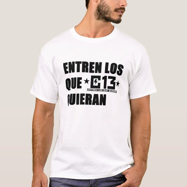 CAMISETA T-SHIRT DE CALLE 13 (Frente)