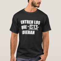 T-SHIRT DE CALLE 13 (ESCURO)