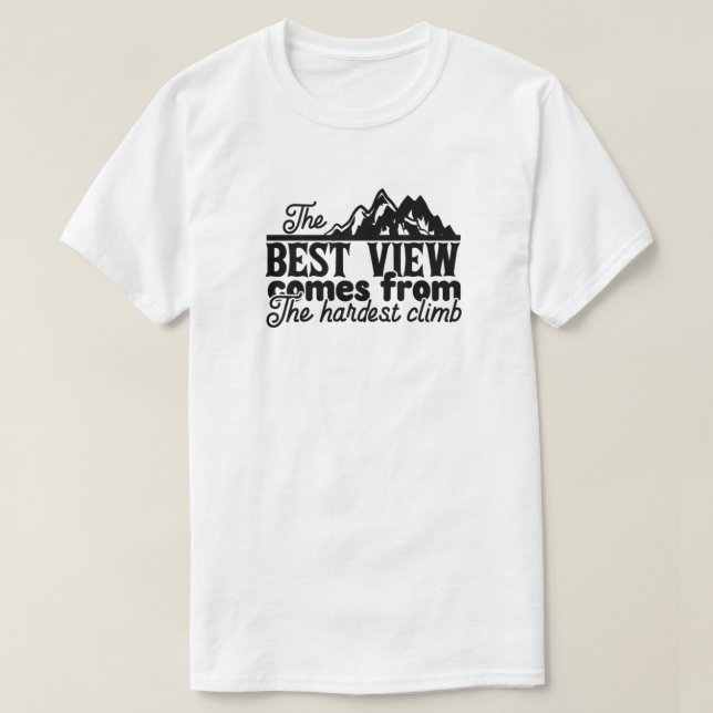 Camiseta T-Shirt de caminhada (Frente do Design)