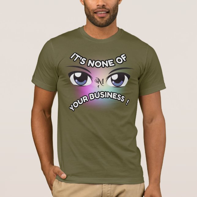 Camiseta T-Shirt de Capa Curta : Nenhum de vós (exército) (Frente)